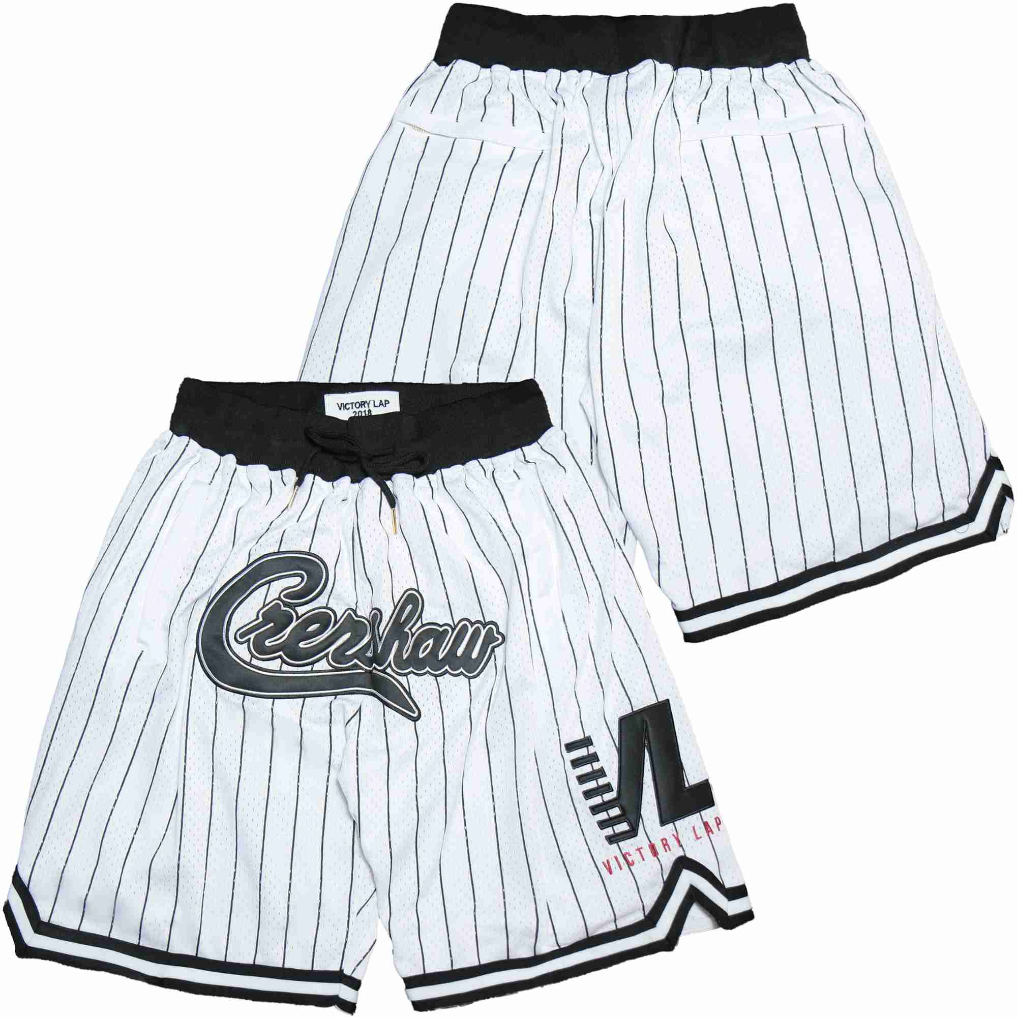Crenshaw Royal Blue And White PinstripeI Basjetball Shorts20216181->more jerseys->NBA Jersey